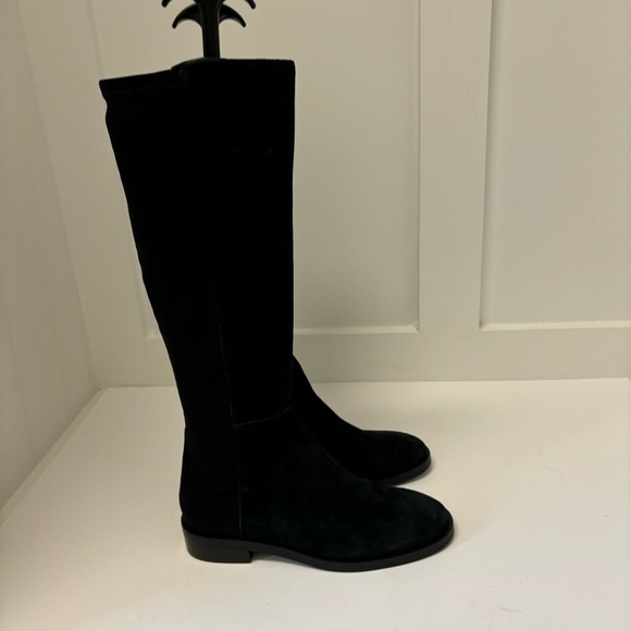 Stuart‎ Weitzman keelabd Knee High Boots Suede Sz 4.5 - Picture 3 of 9
